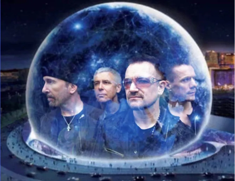 U2 at the Sphere in Las Vegas