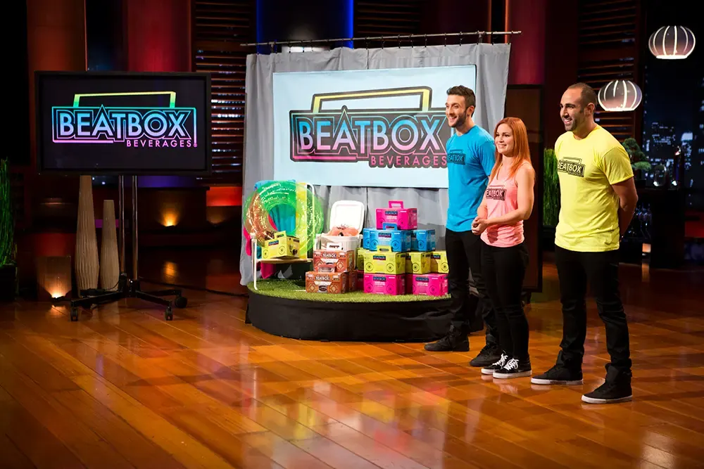 Beatbox Beverages founders on Shark Tank