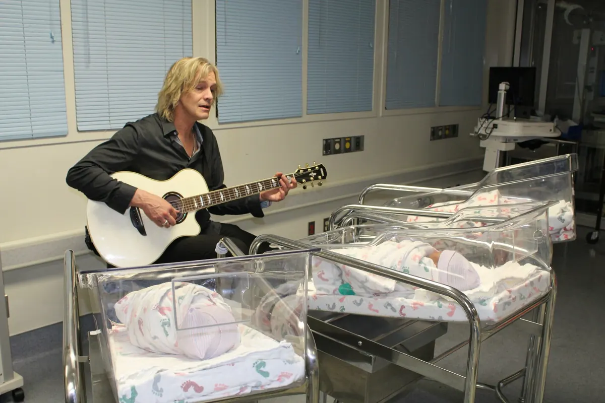 David Victor of Harmony & Healing in the NICU