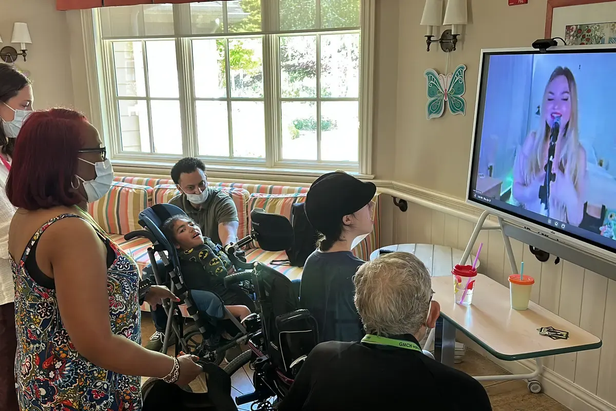 George Mark Children's House visit by Harmony & Healing