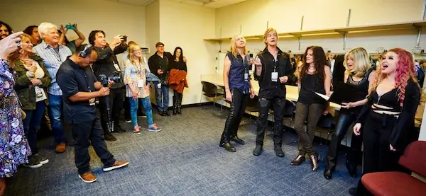 VIP Backstage Passes for Benefit Concert